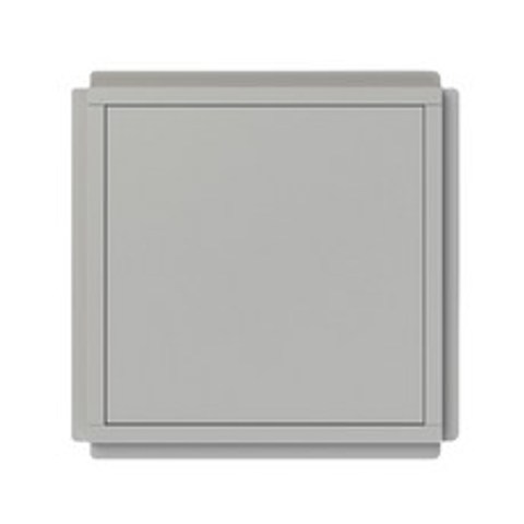 메멋 [DO-201] 점검구 모자형 450x450 - 금속 갈바 스틸, 1개