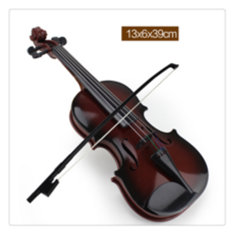 티피 음악 키보드 바이올린 생일 선물 장난감, 브라운1
