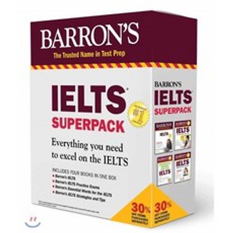 Barrons IELTS Superpack, Barrons Educational Series