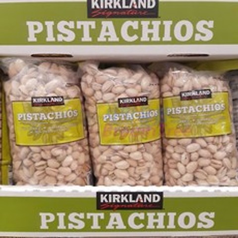코스트코 커클랜드 시그니춰 가염 피스타치오 Costco Kirkland Signature Salted Pistachios, 2팩, 1.36kg