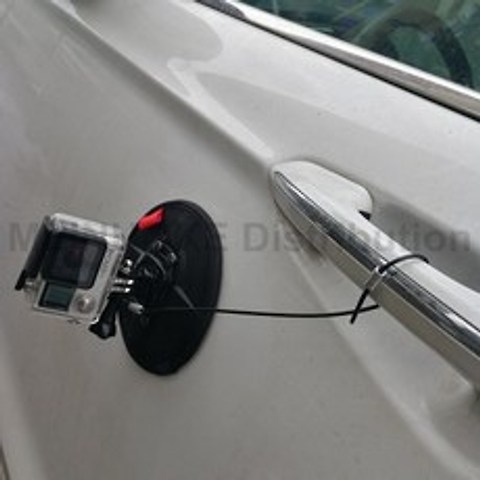 [해외] Gopro 5 4 3 + sjcam sj4000 액션 카메라 보트 항해를위한 자기 자석 자동차 흡입 컵 마운트, 상세내용표시