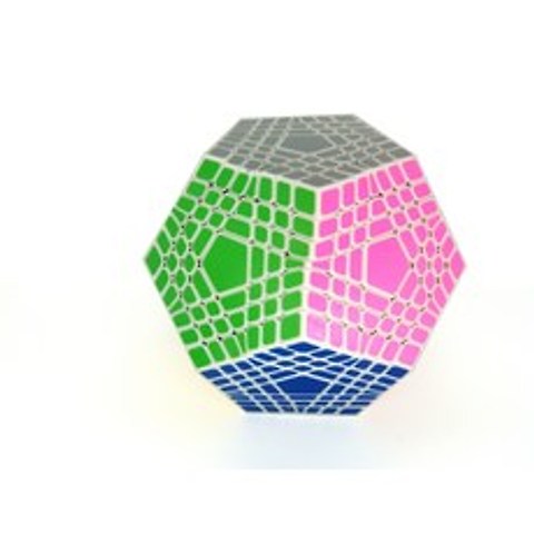 메가밍크스 큐브 두뇌 훈련 큐브 블럭, 칠계오백색