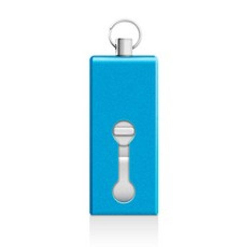 레빗 메탈스윙 C타입 OTG USB메모리 블루 / 맥북USB, 16GB