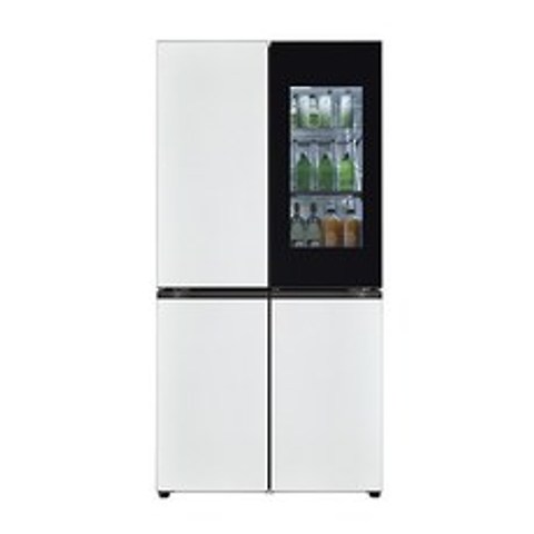 LG전자 M870MWW451S 오브제컬렉션 냉장고 1등급 메탈 화이트 화이트