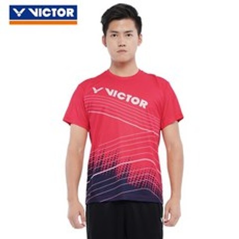 VICTOR 트레이닝 시리즈 배드민턴 정장 남성용 스포츠 티셔츠 00010 여성용 T-shirts01010