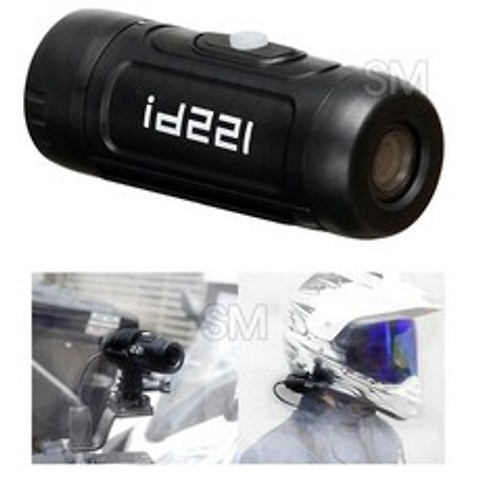 오토바이 블랙박스 ID221 액션캠 헬멧 32G메모리포함 액션카메라 자전거 사은품 증정