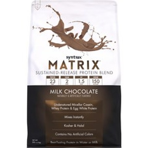 신트랙스 매트릭스 5.0 프로틴 블렌드 밀크 초콜릿, 2.27kg, 1개