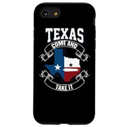 iPhone SE (2020) / 7/8 Texas Come and Take It Gift Cannon Revolution Gonzales Flag Case, 단일옵션