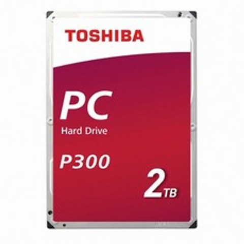 도시바 P300 (HDWD220) 3.5 HDD (2TB 5400rpm 128MB), 2TB, HDWD220