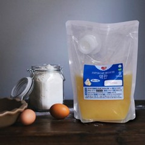 [굳닭] 누리웰 간편 계란 난백1KG, 2팩, 1kg
