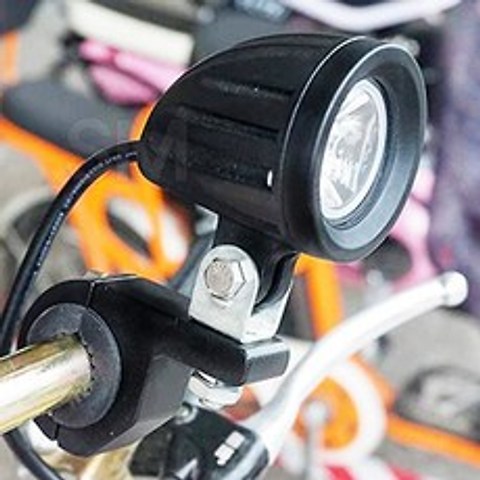 오토바이 LED안개등 세트 스포트라이트 보조등 써치 자체전선 브라켓 튜닝 전조등 SPOT