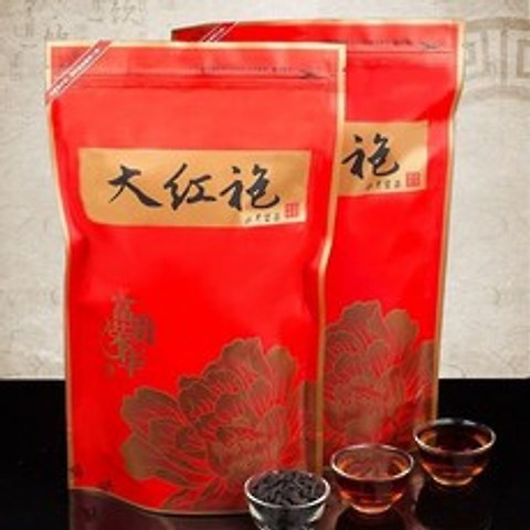 2021 China Da Hong Pao Oolong Tea Chinese Big Red Robe Sweet taste dahongpao TeaOrganic Green Food T, 250g 다홍 파오