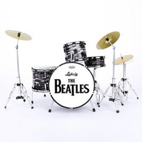 미니어쳐 악기 콜렉션 드럼 세트 모형 01 - 비틀즈