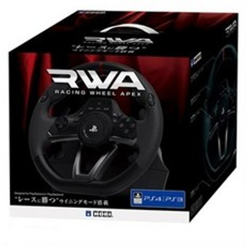HORI 레이싱 휠 에이팩스 RWA (PS4 PS3 PC)