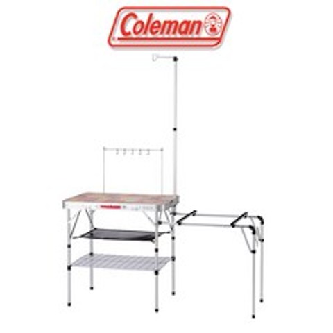 콜맨 Coleman 올인원 주방 테이블 2000031294 캠프 바, 단일 색상(B01N9SLIIE)