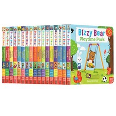 [1일배송]레벨1 Bizzy bear 17권/비지베어 영어 놀이책 조작북 세트 17권, 단품