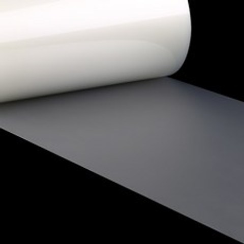 PET필름 PVC필름 대전방지필름 아스테이지 방풍비닐 투명필름 투명시트지 미끄럼방지패드 DIY비닐공예, 1개, 논슬립 반투명(단면) 100mic 980mmx3M