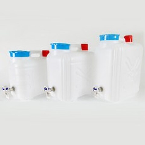 형창플라스틱 밸브형 생수통 3종 (말통 물통 식수통 캠핑물통 약수통), 1개, 20L