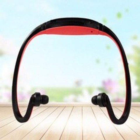 Auriculares inalámbricos Bluetooth estéreo Auriculares deportivos magnéticos con micrófono para IPho, Rojo
