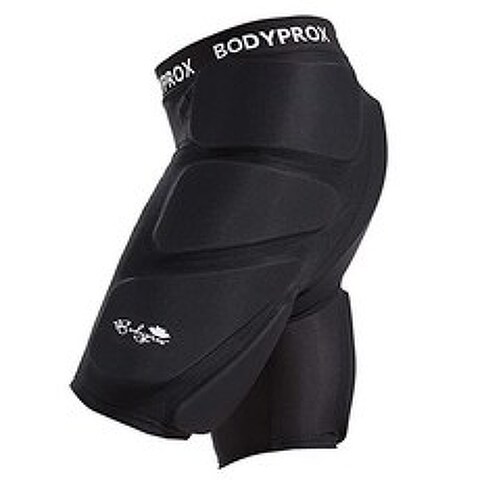 [미국] 1314294 Bodyprox Protective Padded Shorts for Snowboard Skate and Ski 3D Protection for Hip But