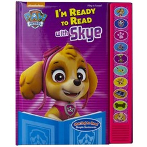 (영문도서) Nickelodeon: Paw Patrol: Im Ready to Read with Skye Hardcover, Pi Kids