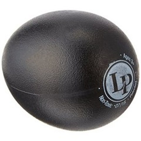 라틴 타악기 LP001-BK 플라스틱 달걀 셰이커 36의 검은 가방