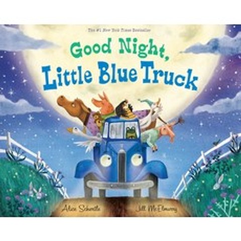 (영문도서) Good Night Little Blue Truck Hardcover, Houghton Mifflin, English, 9781328852137