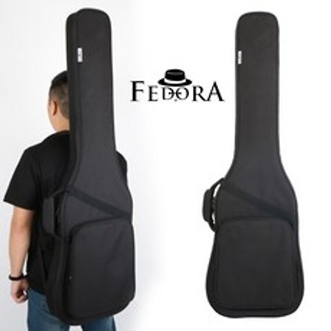 페도라 베이스기타 케이스 가방 긱백 FBE100B-BK, 베이스기타용