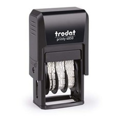 Trodat Printy-Dater 텍스트 예약 4850 / L7, 단일옵션, 단일옵션