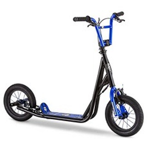 Mongoose Expo Youth Scooter Front and Rear Caliper Brakes Rear Axle Pegs, 본상품