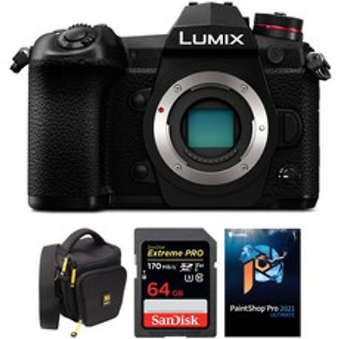 Panasonic Lumix DC-G9 Mirrorless Micro Four Thirds Digital Camera Body with Accessories Kit104152