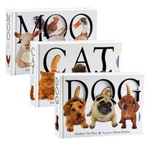 영어원서 Moo Cat Dog 3권 조작북