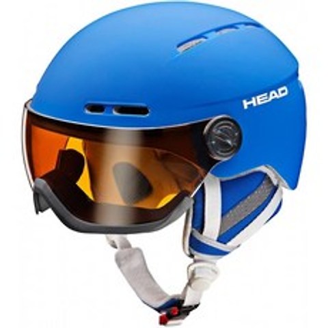 [해외 직배송] 헤드 나이트 스키 헬멧 블루 58-61cm, 단일옵션