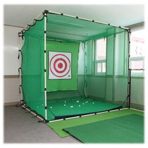 개인 골프연습장 골프네트 실내골프망 골프매트 2.5m