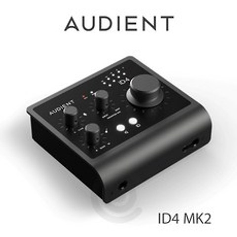오디언트 iD4 MK2 Audient 루프백 오디오인터페이스, iD4mk2