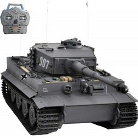 HOOBEN 새로운 RC RTR 탱크 1:10 호랑이1 네 생산 탱크 하프 메탈
