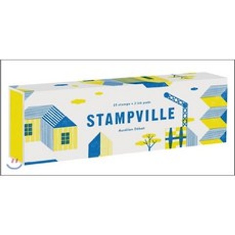 Stampville : 25 Stamps + 2 Ink Pads (스탬프 25개 + 잉크패드 2개 세트), Princeton Architectural Press