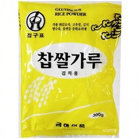 식자재대용량 식자재 김치용 찹쌀가루(금하 300g), 단품
