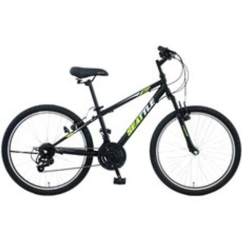 2021 삼천리 하운드 주니어 자전거 시애틀MT 24인치, 미조립박스, 블랙