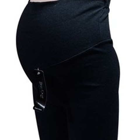 하B하B샵t1kc_스킨센스 면 솔리드 임부복대형 임산부내복바지 임산부내의 임산부내복 임부용속옷 임부용내의바지하비하비, 차콜