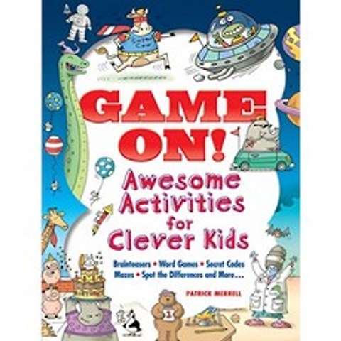 게임 시작! 영리한 아이들을위한 멋진 활동들 (도버 어린이 활동 책들), 단일옵션
