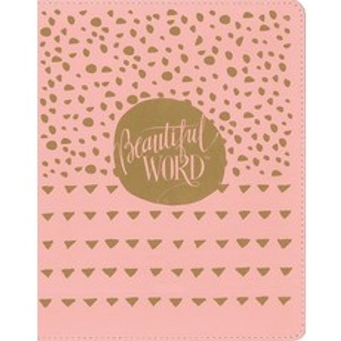 Niv Beautiful Word Bible for Girls Updated Edition Leathersoft Zippered Pink Red Letter Comfo... Imitation Leather, Zonderkidz