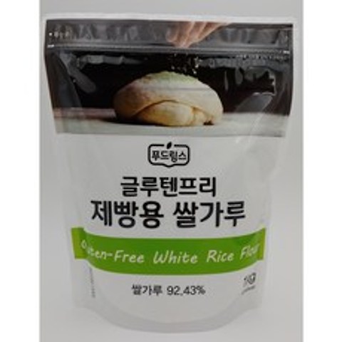 푸드림스 글루텐프리 제빵용 쌀가루 (1kg) / Gluten-free white rice flour / 속편한쌀빵 /, 개