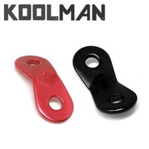 KOOLMAN(쿨맨) 땅콩스토퍼 6mm 레드 10개, 레드10개