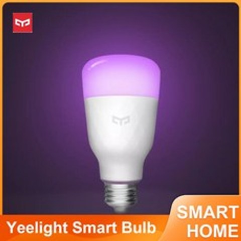 Yeelight 1S YLDP13YL E27 8.5W RBGW Smart LED Bulb Work With Homekit AC100-240V for Desk Floor Table, 협력사