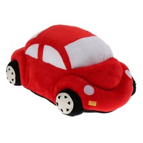 STK 아기 만화 인형 자동차 장난감 소년 소녀 선물 크리 에이 티브 비틀 모델 인형, 빨간