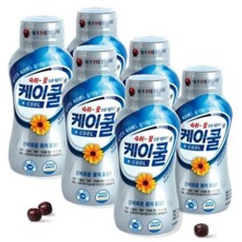 땡큐온 케이쿨 K COOL 숙취음료 환+액상 120ml x6개, 단품