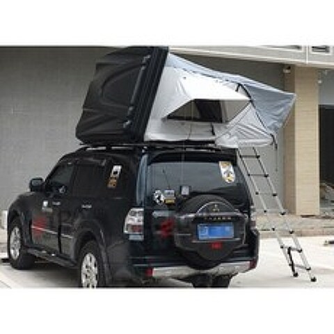 코란도스포츠 스포티지 카니발 투싼 차박텐트 SUV 자동차 침대, 2 3 인용 하드탑 유압식 접이식 텐트 미디엄