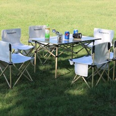 캠핑 테이블세트 휴대용 접이식 테이블 의자 홈캠핑 야외 낚시