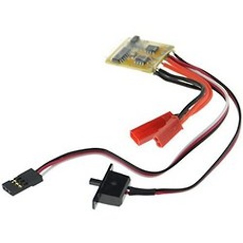 SD Racing Parts RC Car 10A Brushed ESC Motor Speed Controller 양방향 No Brake for 116 118 Car Boat, One Color_One Size, One Color_One Size, One Color